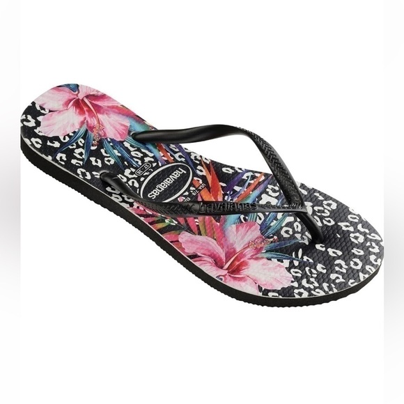 New HAVAIANAS Women’s Slim Animals Flip Flaps - Picture 4 of 6